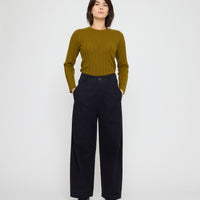 Straight Legged Trouser - FW26 - Black