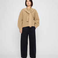 Hooded Scarf - FW26 - Caramel