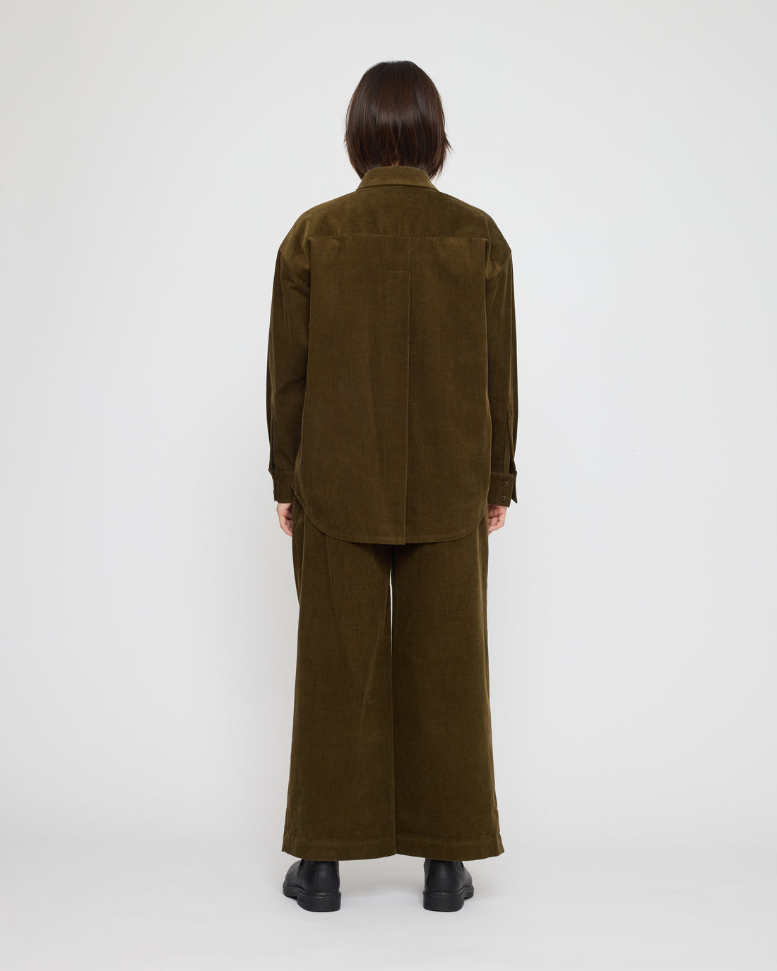 Unisex Dolman Shirt - Corduroy Edition - FW26 - Olive Corduroy