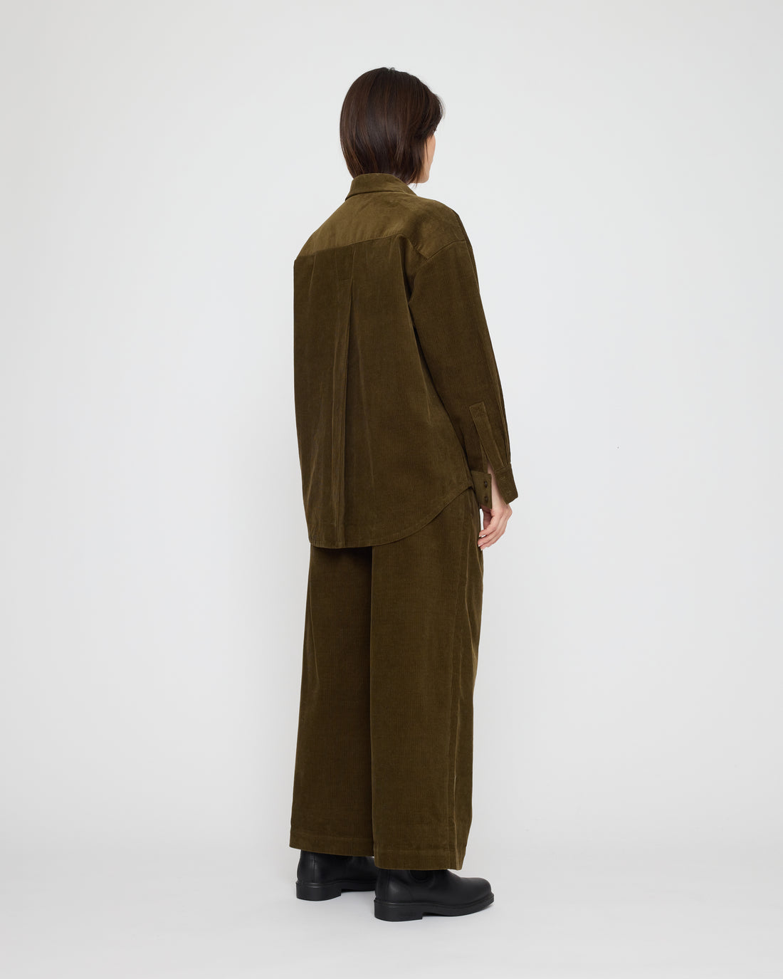 Unisex Dolman Shirt - Corduroy Edition - FW26 - Olive Corduroy