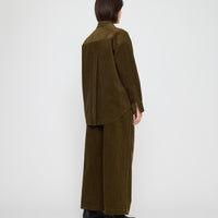 Unisex Dolman Shirt - Corduroy Edition - FW26 - Olive Corduroy