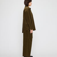 Unisex Dolman Shirt - Corduroy Edition - FW26 - Olive Corduroy