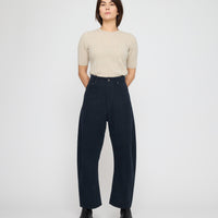 Signature Curve Legged Work Trouser - Brushed Canvas Edition - Navy