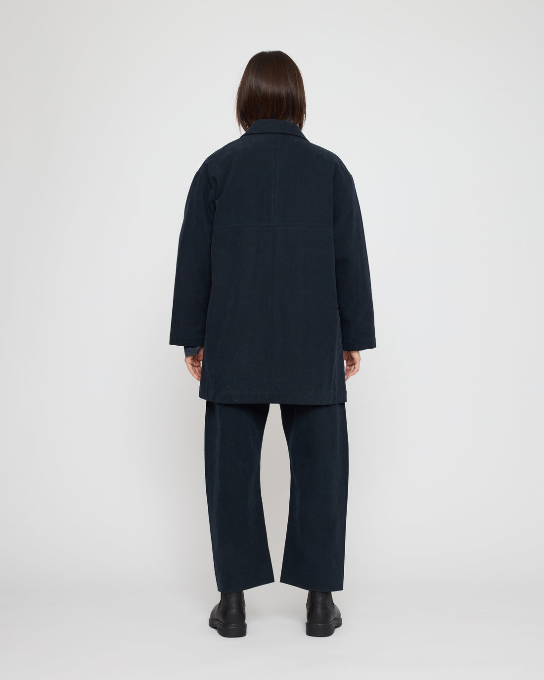 Mid-Length Chore Coat - FW26 - Navy