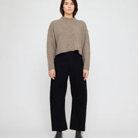 Signature Relaxed Mockneck - Yak Edition - Taupe