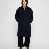 Signature Wool Duster - Navy