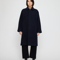 Signature Wool Duster - Navy
