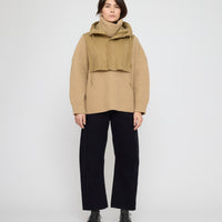 Chunky Ribbed Turtleneck Sweater - FW26 - Caramel