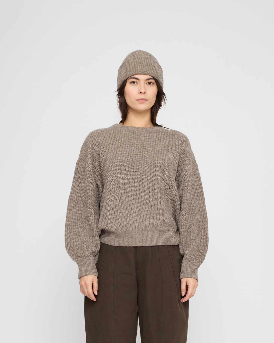 Signature Yak Beanie - Taupe