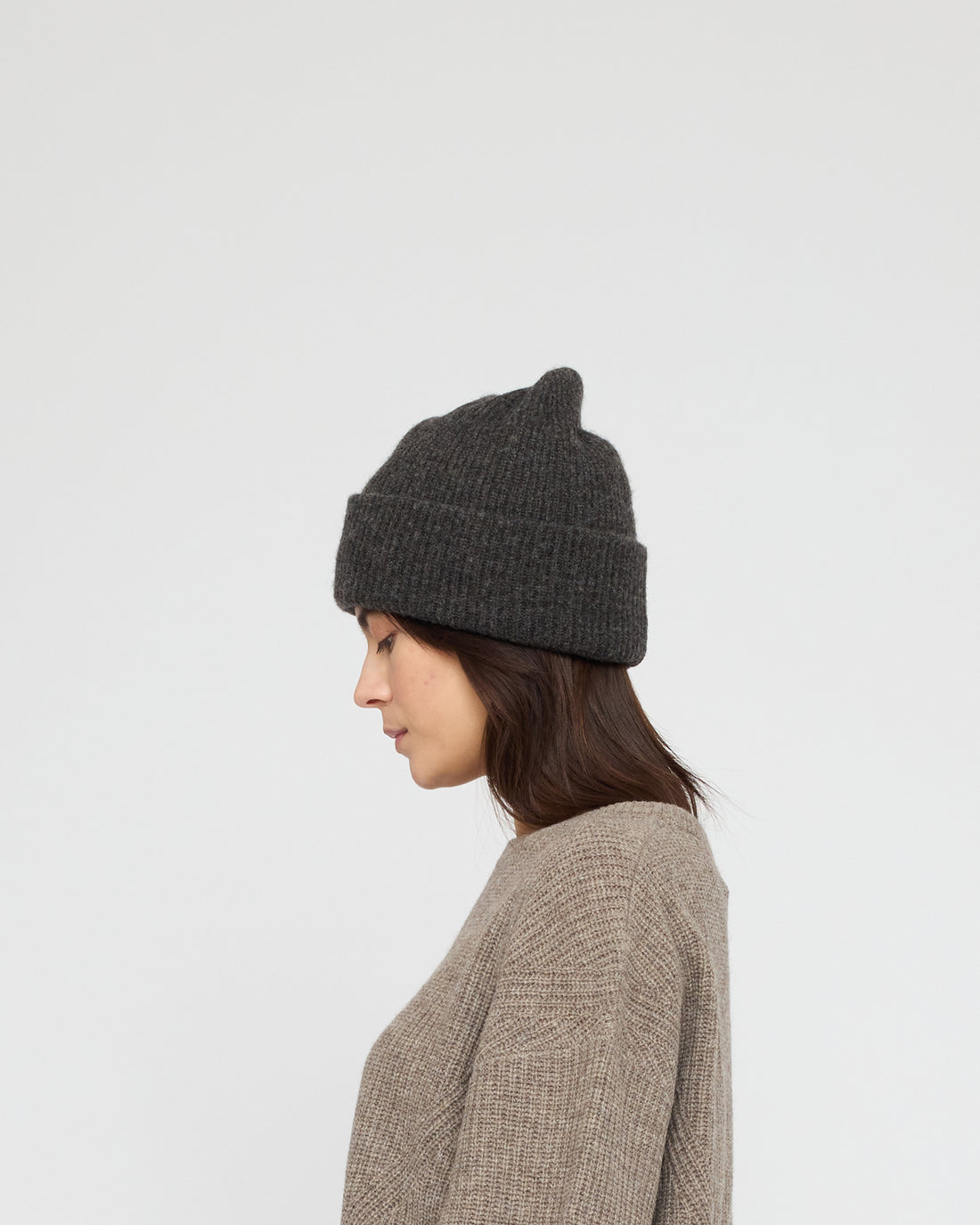 Signature Yak Beanie - Charcoal