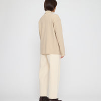Signature Boiled Wool Shirt - Beige
