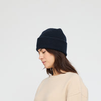 Merino Beanie - FW26 - Navy Black