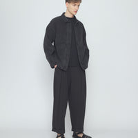 Signature Panel Pockets Shirt Jacket - Fall Edition - Washed Black