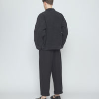 Signature Panel Pockets Shirt Jacket - Fall Edition - Washed Black