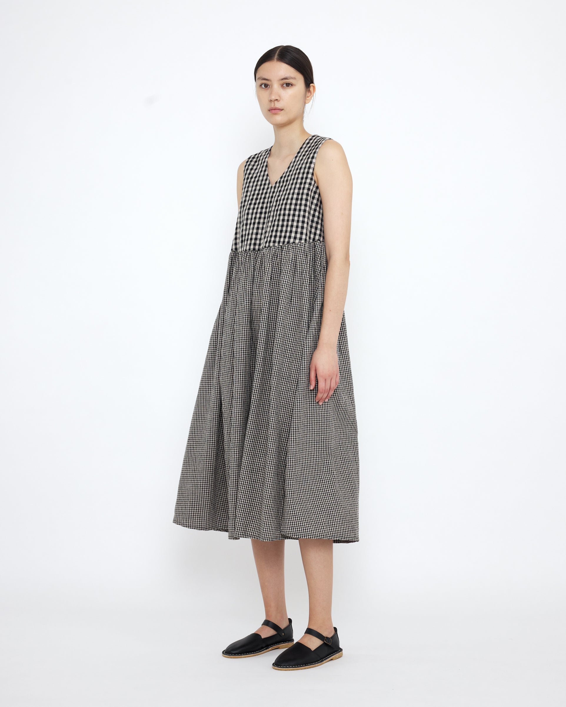 Gingham V-Neck Playdress - SS25 - Gingham