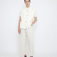 Vest Cardigan - SS25 - White