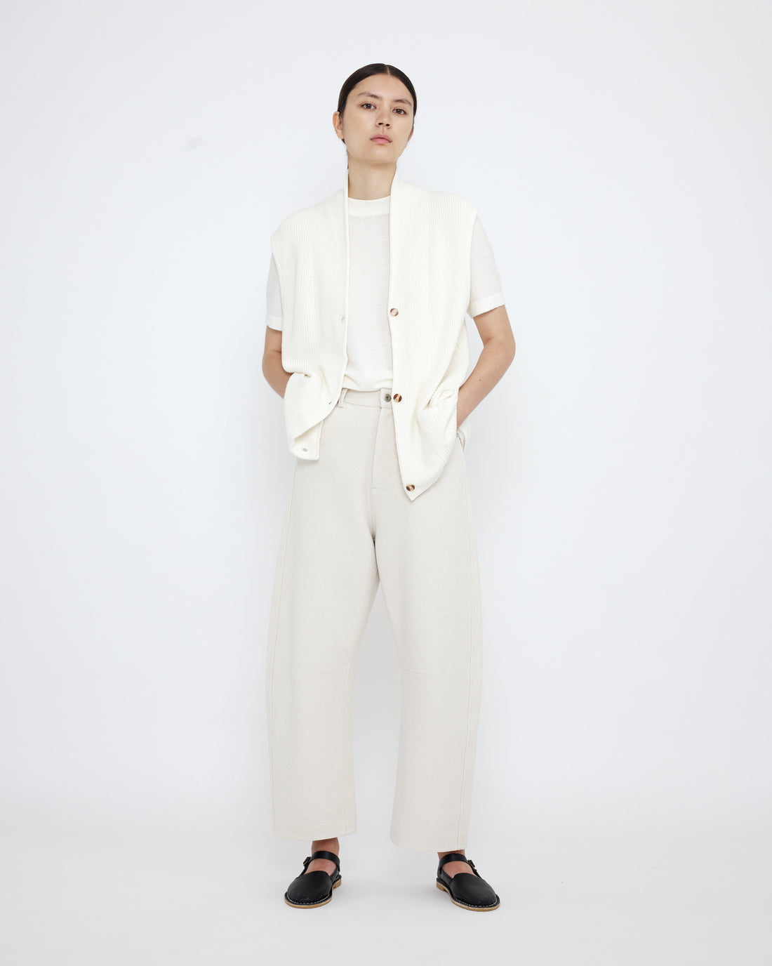 Vest Cardigan - SS25 - White