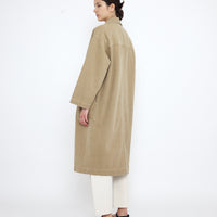 Spring Lapel Coat - SS25 - Washed Kelp