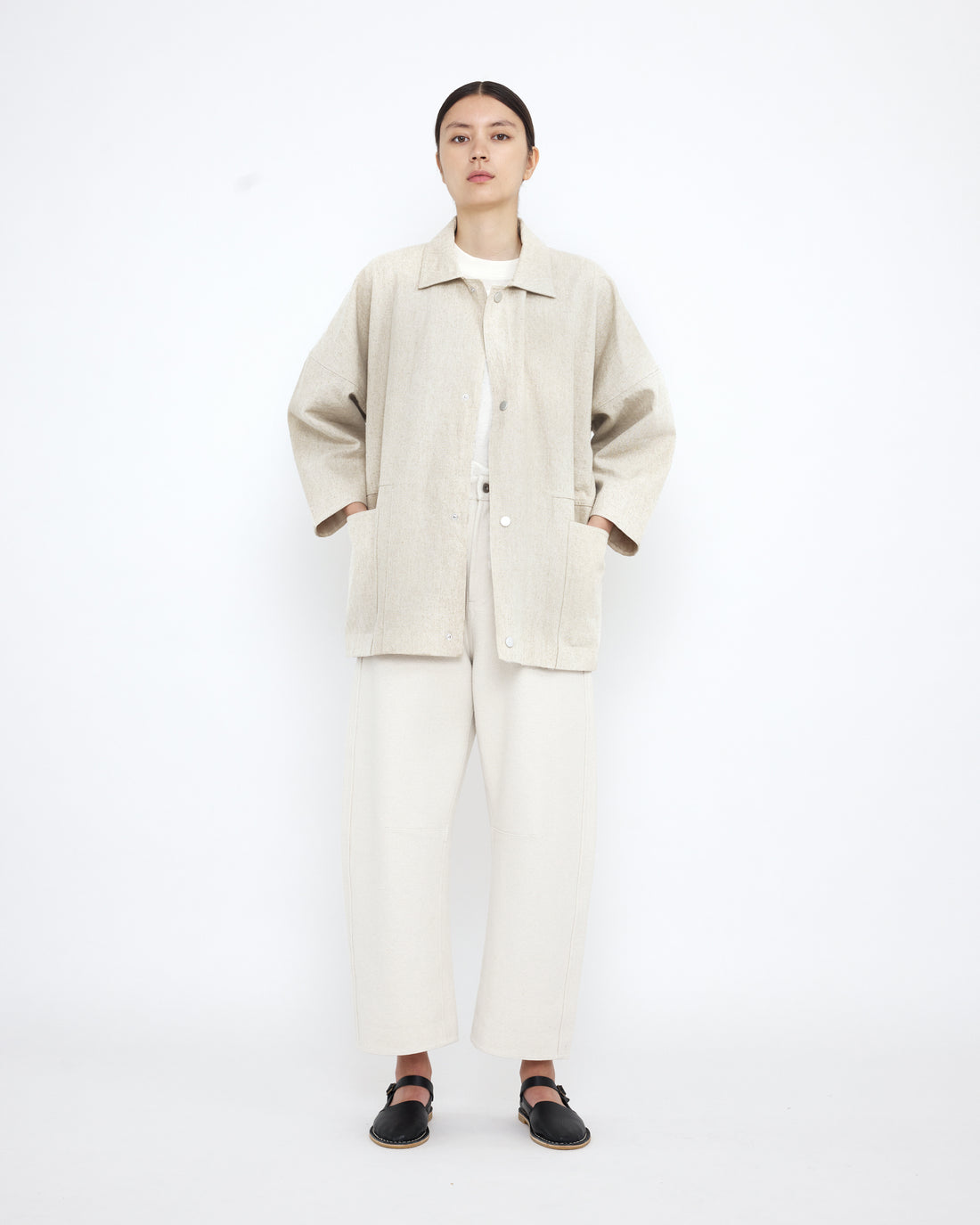 Pockets Short Coat - SS25 - Off-White