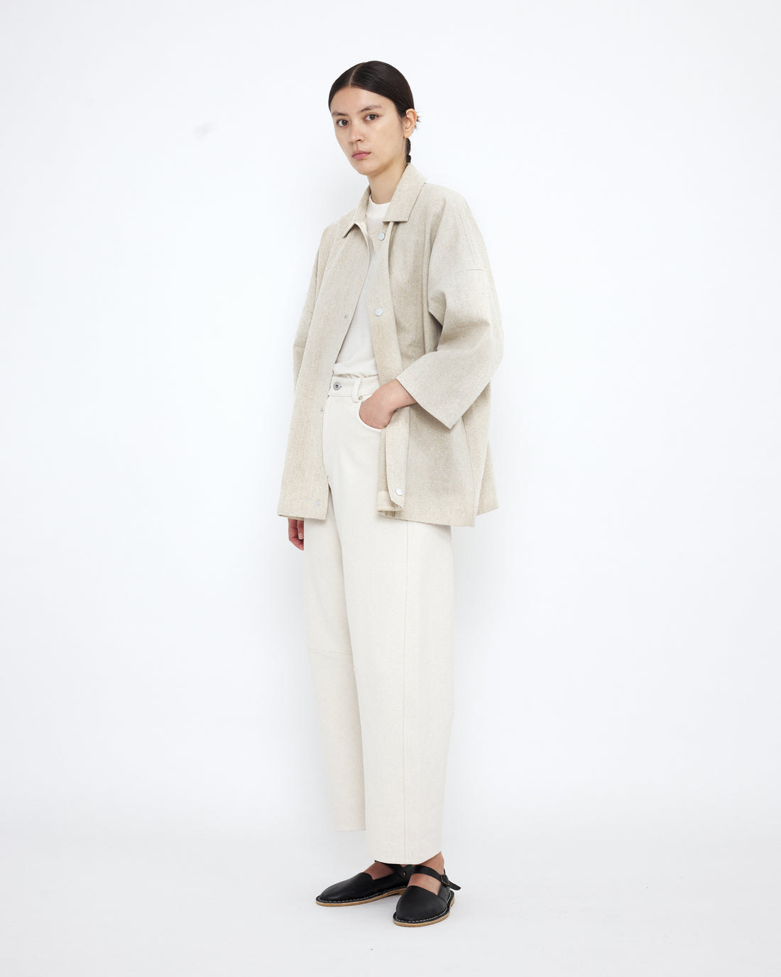 Pockets Short Coat - SS25 - Off-White