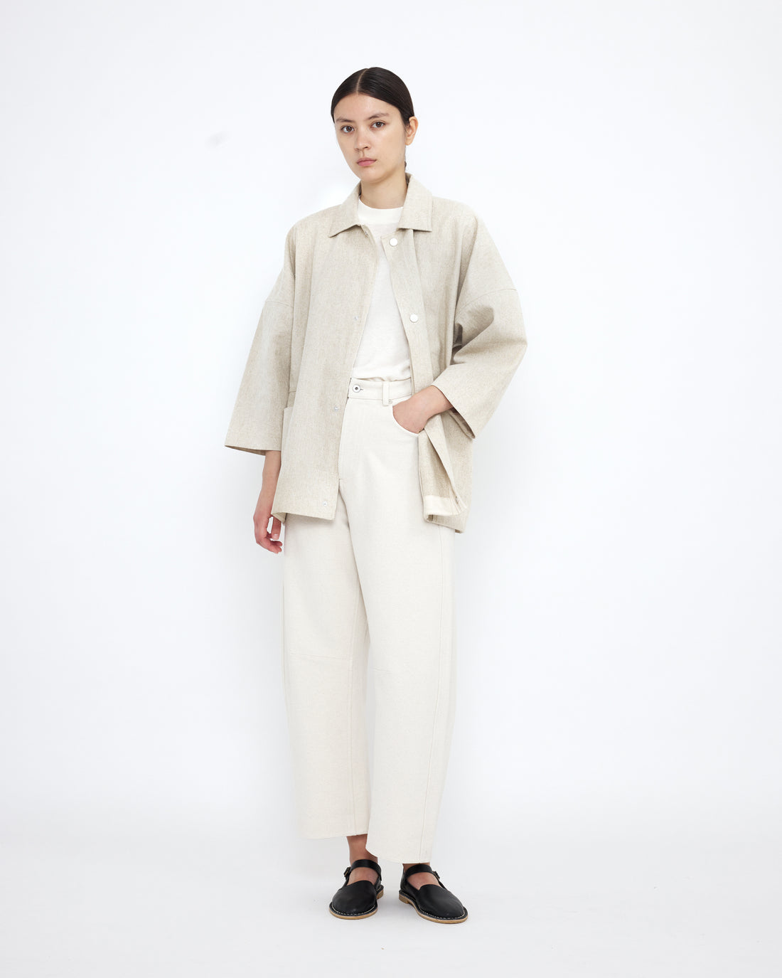 Pockets Short Coat - SS25 - Off-White