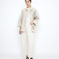 Pockets Short Coat - SS25 - Off-White