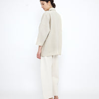 Pockets Short Coat - SS25 - Off-White