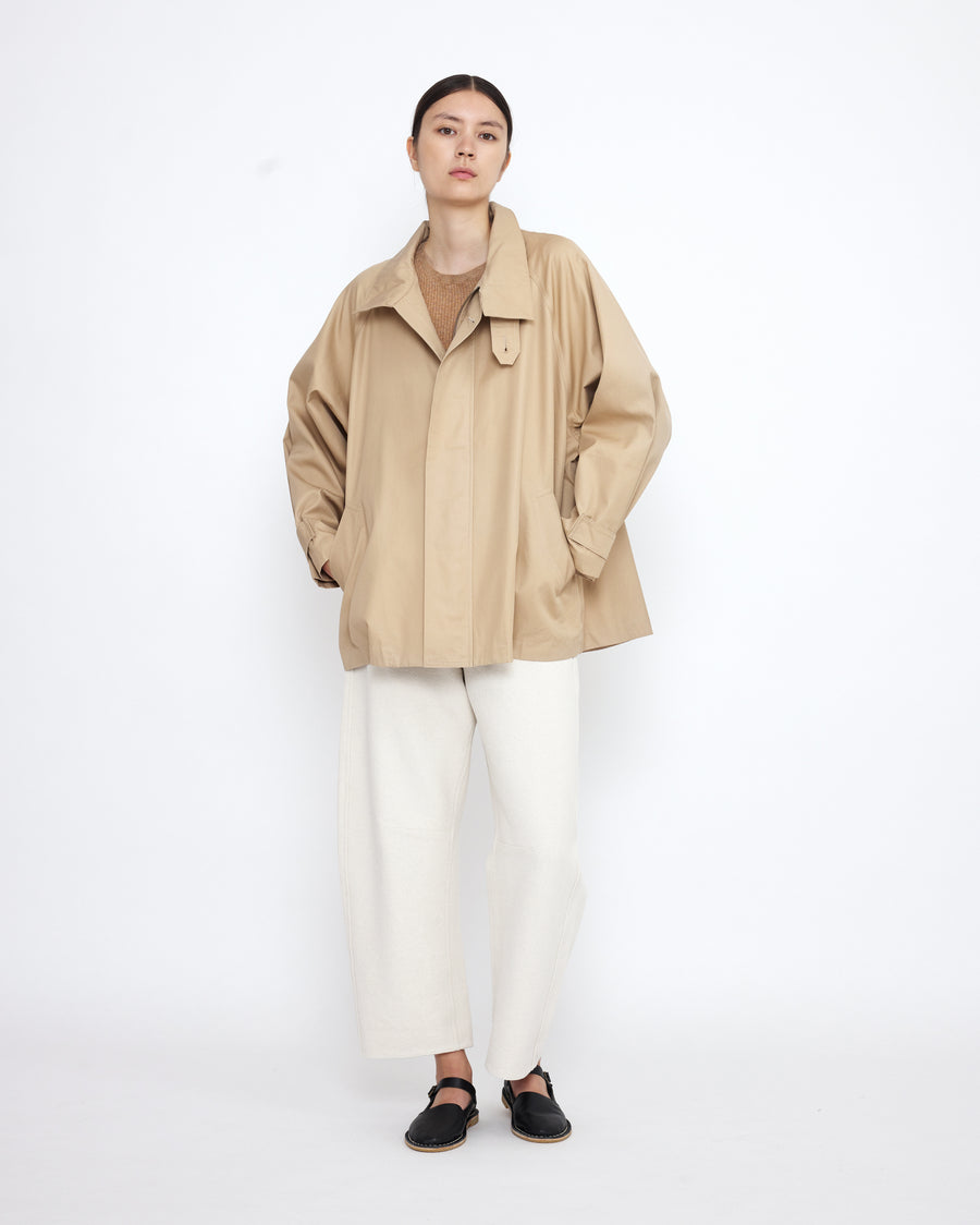 Short Spring Trench - SS25 - Tan Beige