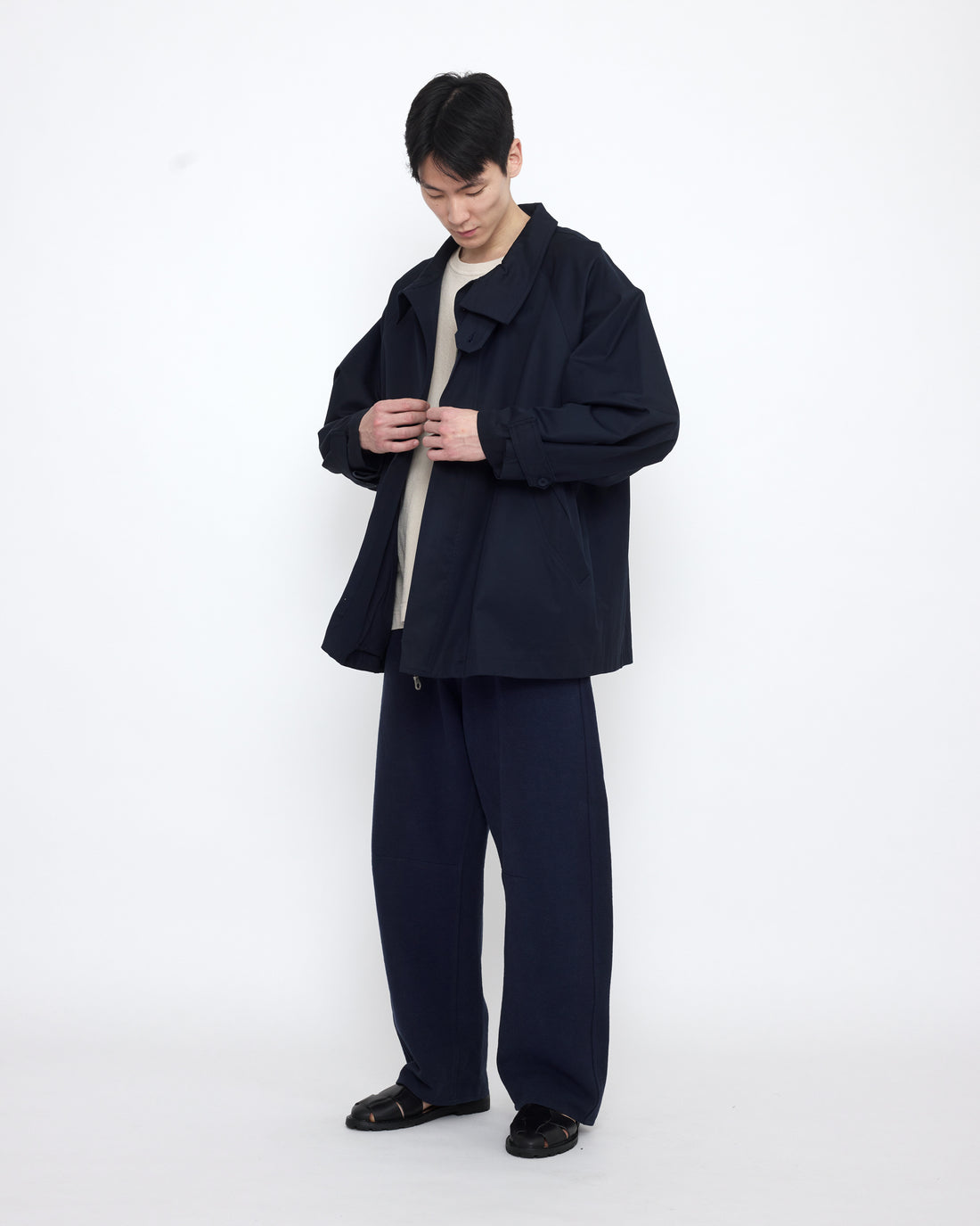 Short Spring Trench - SS25 - Navy