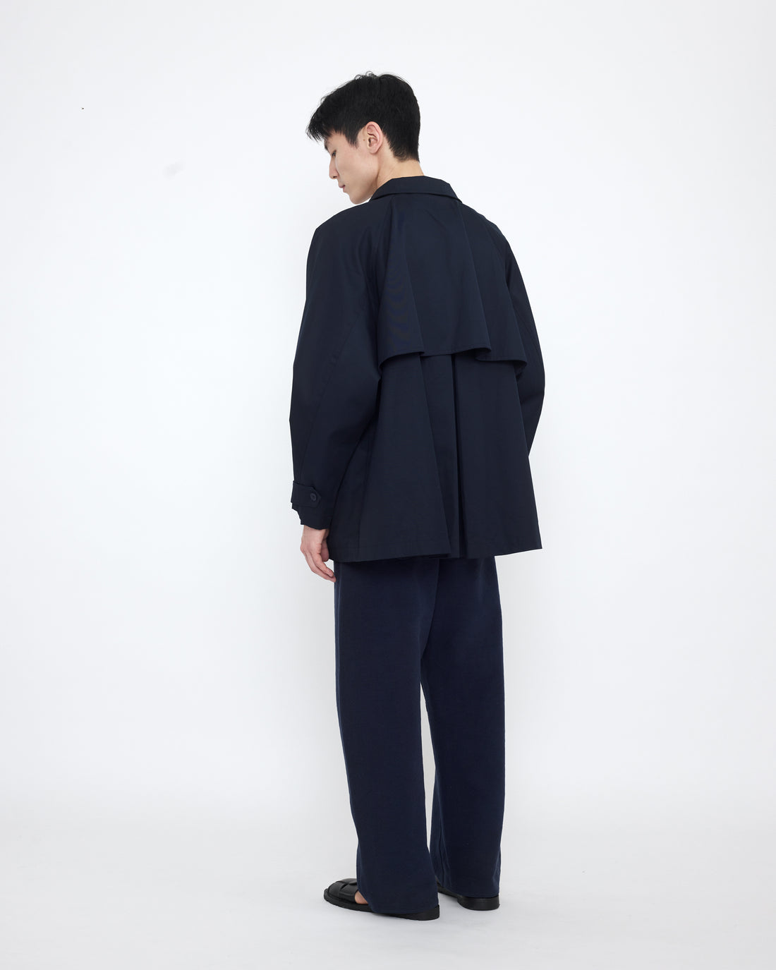 Short Spring Trench - SS25 - Navy