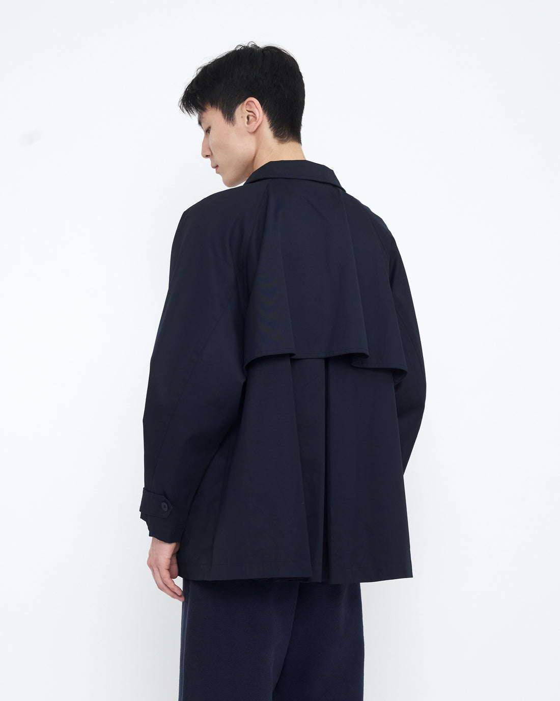 Short Spring Trench - SS25 - Navy