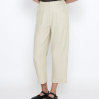 Signature Curve Legged Trouser - Spring Edition - Cream