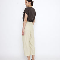 Signature Curve Legged Trouser - Spring Edition - Cream