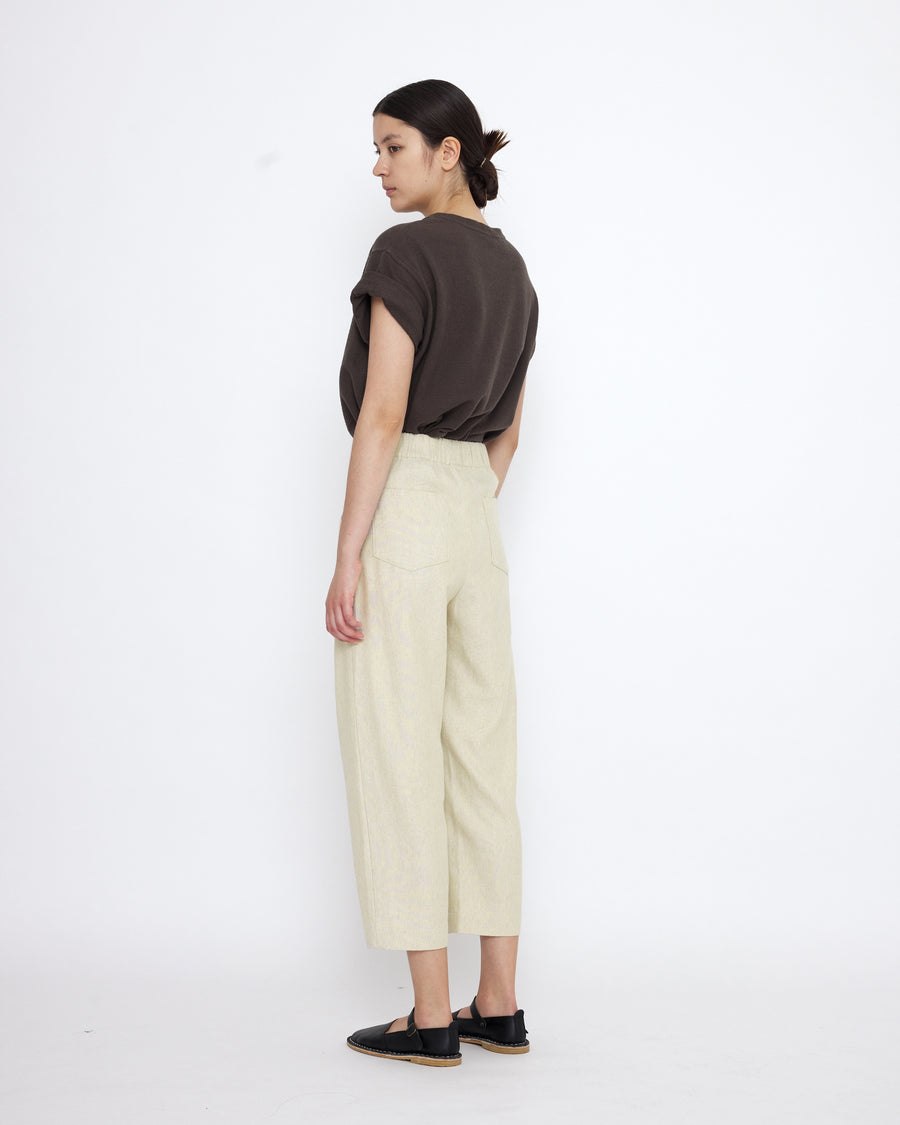 Signature Curve Legged Trouser - Spring Edition - Cream