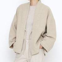 Reversible Quilted Jacket - SS25 - Oatmeal