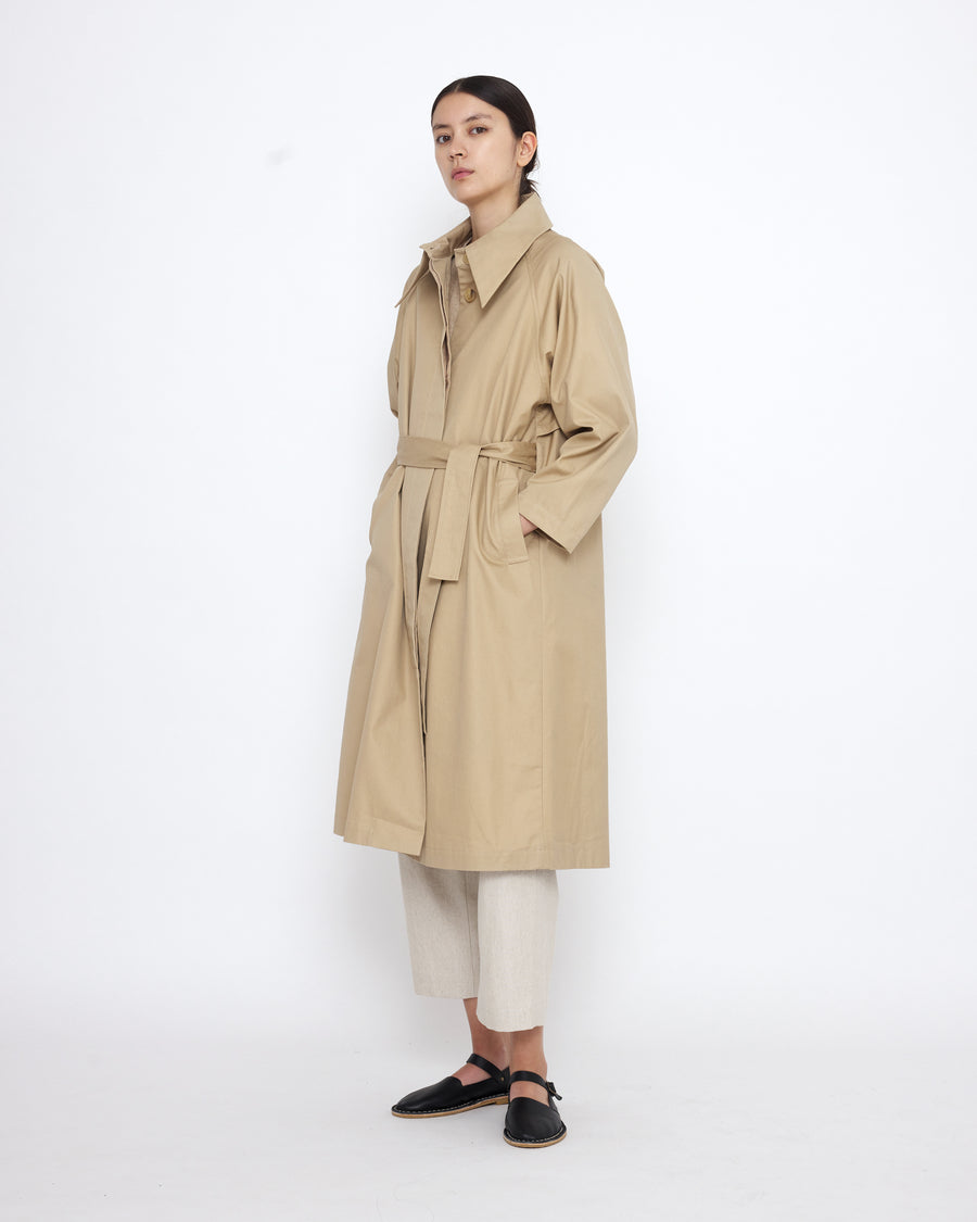 Spring Overcoat - SS25 - Tan Beige