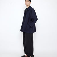 Pockets Short Coat - SS25 - Navy