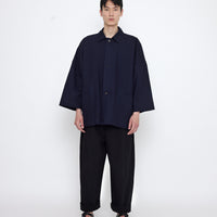 Pockets Short Coat - SS25 - Navy