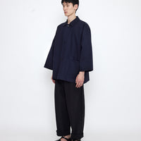 Pockets Short Coat - SS25 - Navy