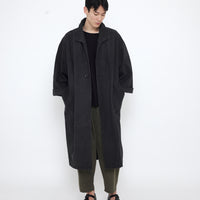 Spring Lapel Coat - SS25 - Washed Black