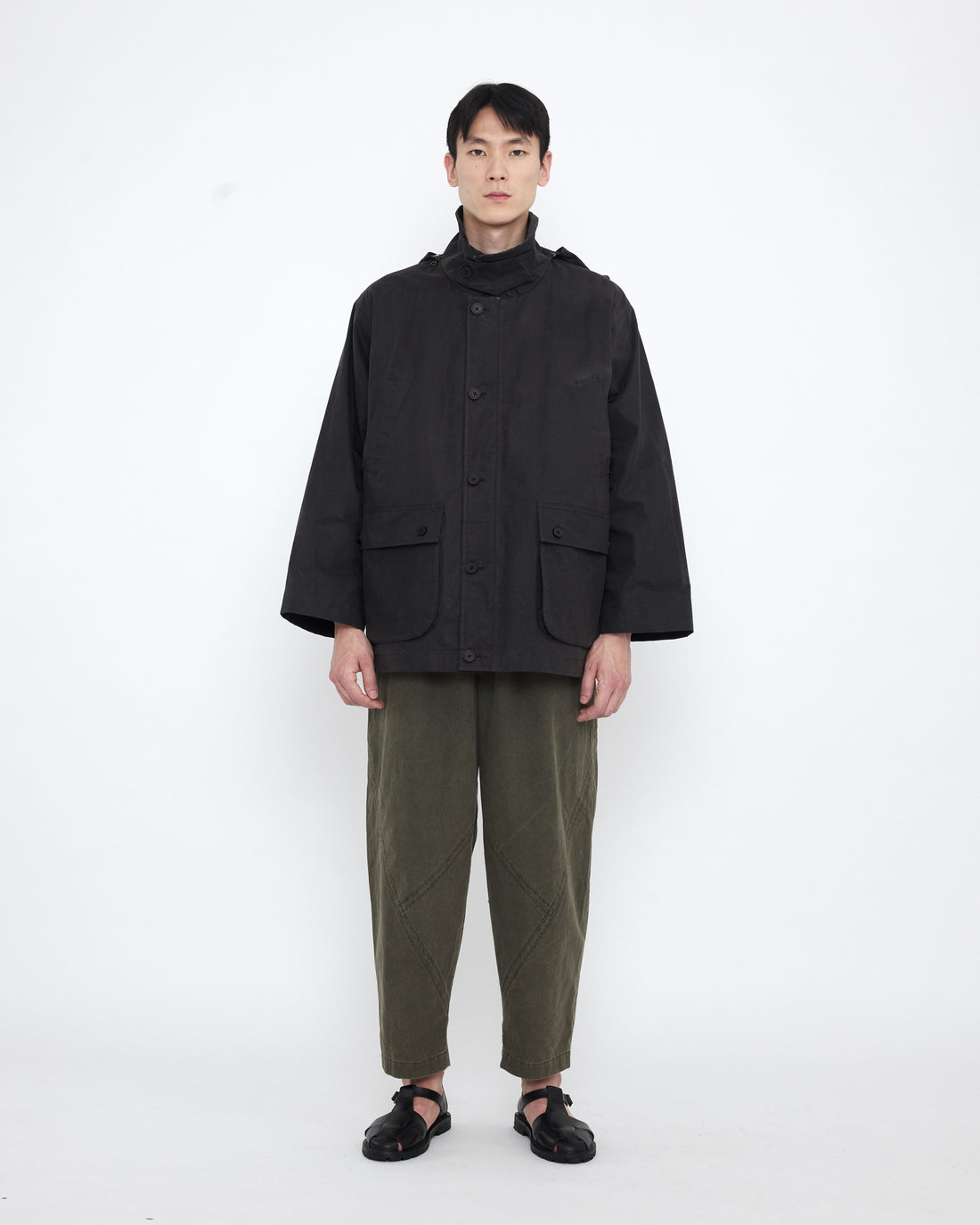 Hunting Short Coat - SS25 - Charcoal