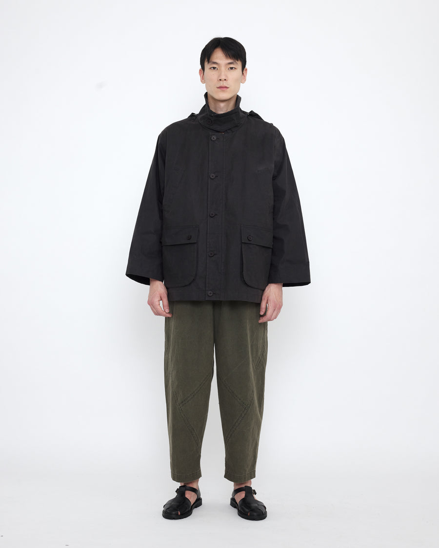 Hunting Short Coat - SS25 - Charcoal