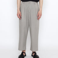 Elastic Dropped Crotch Trouser - SS25 - Gray