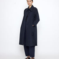 Spring Overcoat - SS25 - Navy