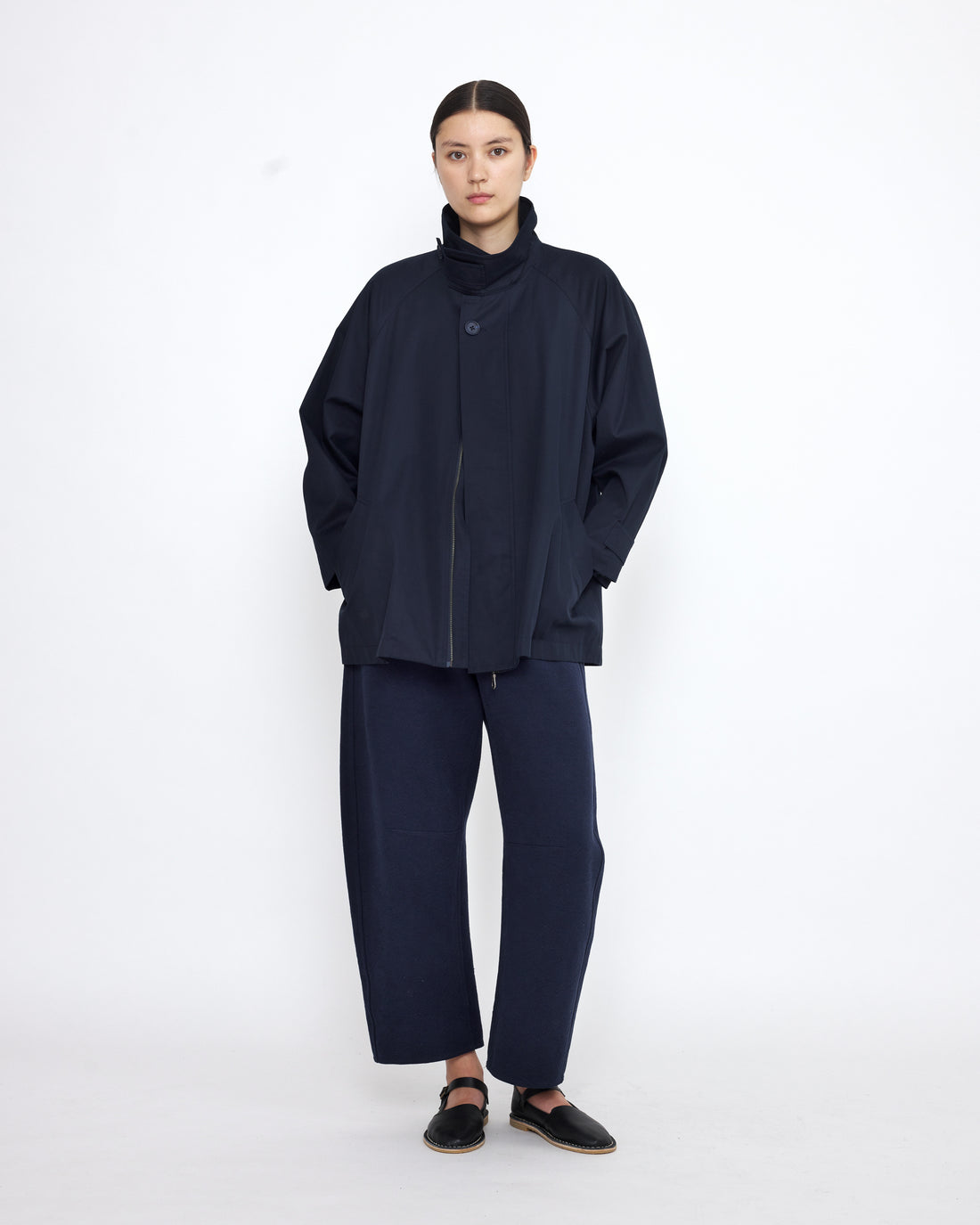 Short Spring Trench - SS25 - Navy