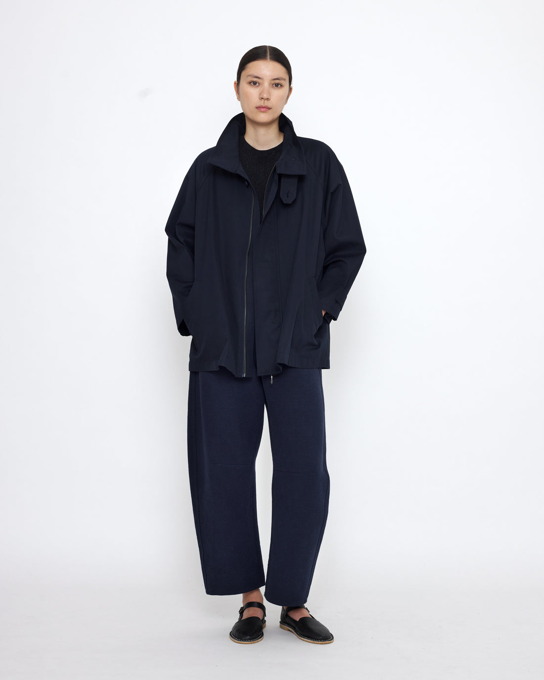 Short Spring Trench - SS25 - Navy