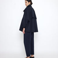 Short Spring Trench - SS25 - Navy