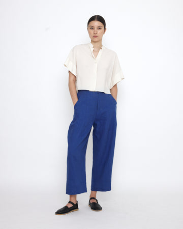 Mandarin Top - SS25 - Antique White