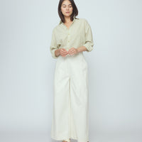 Wide-Legged Skate Trouser - SS26 - Pearl White