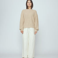 Spring Poet Sweater - SS26 - Chickpea